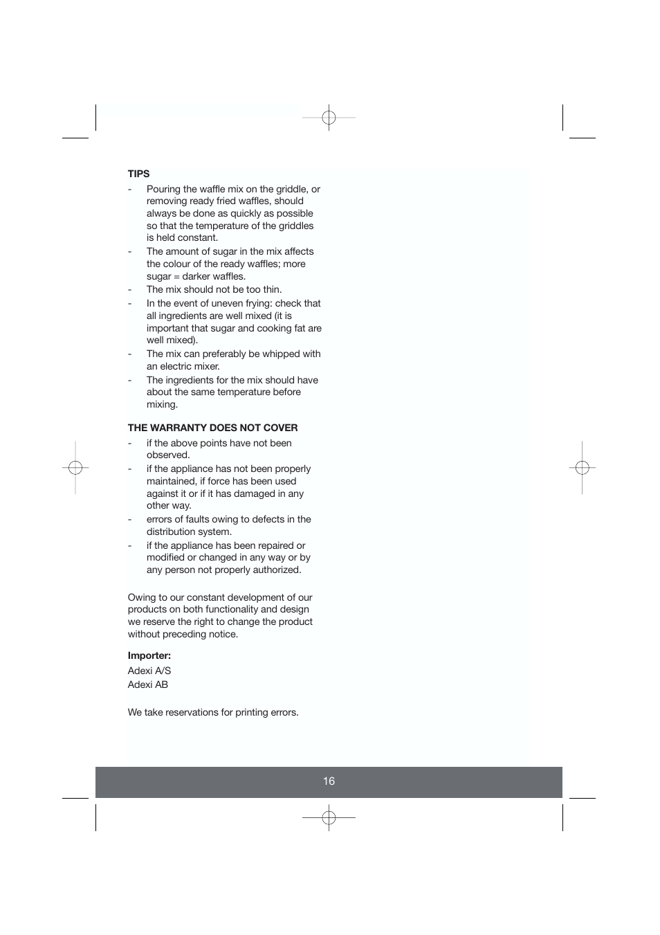 Melissa 643-009 User Manual | Page 16 / 27