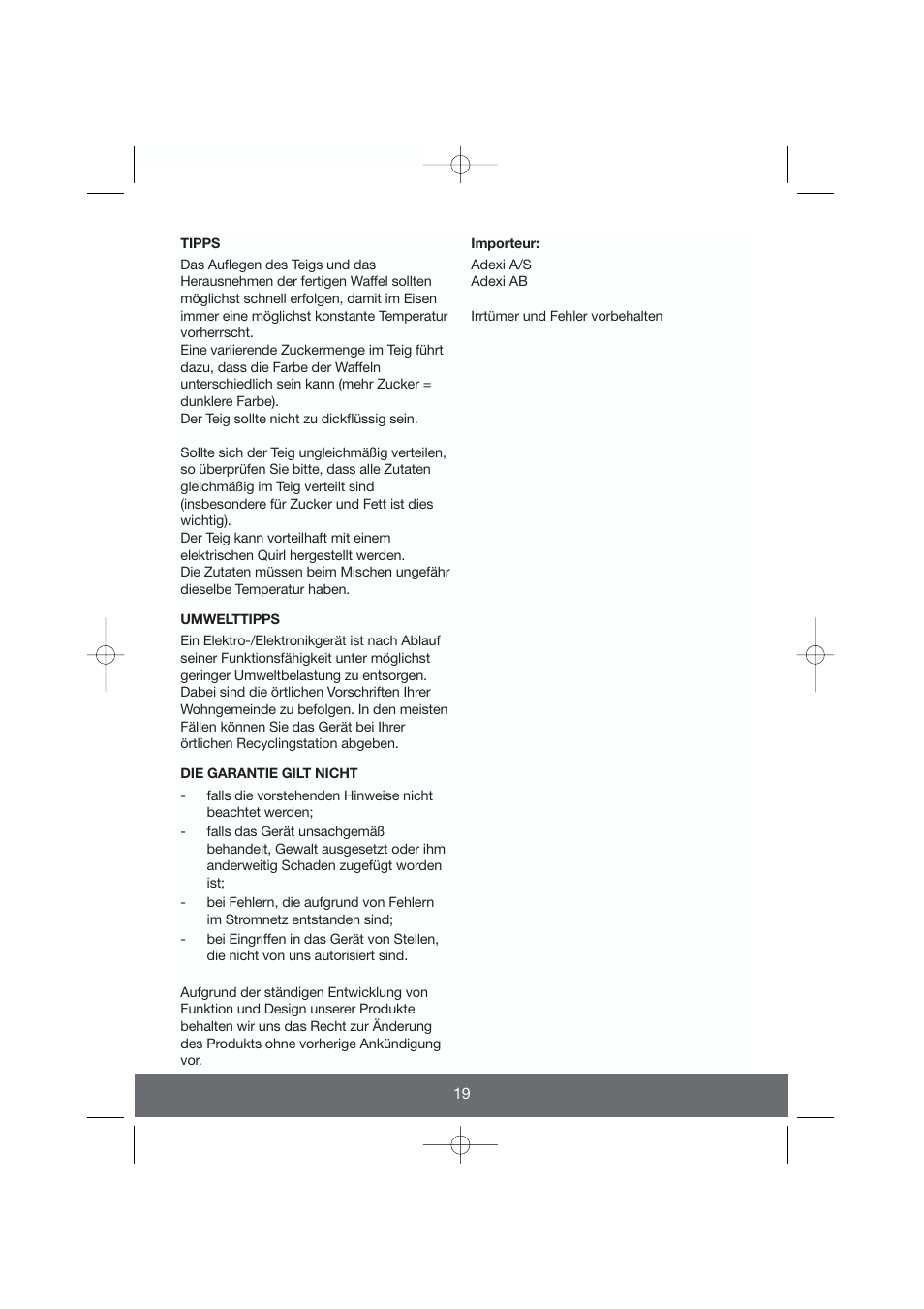 Melissa 643-009 User Manual | Page 19 / 27