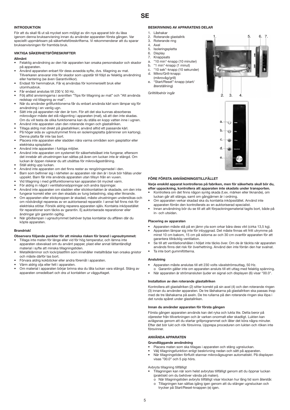 Melissa 253-023 User Manual | Page 5 / 30