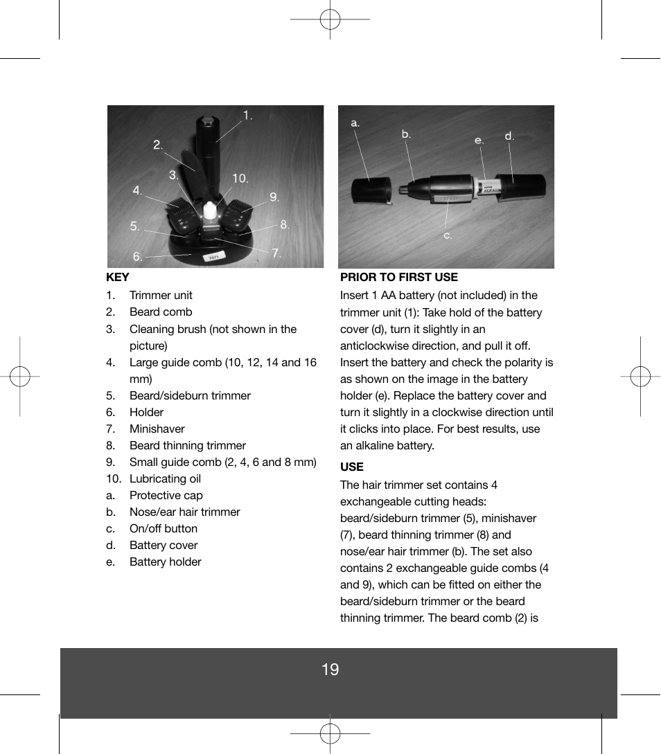 Melissa 638-135 User Manual | Page 19 / 33