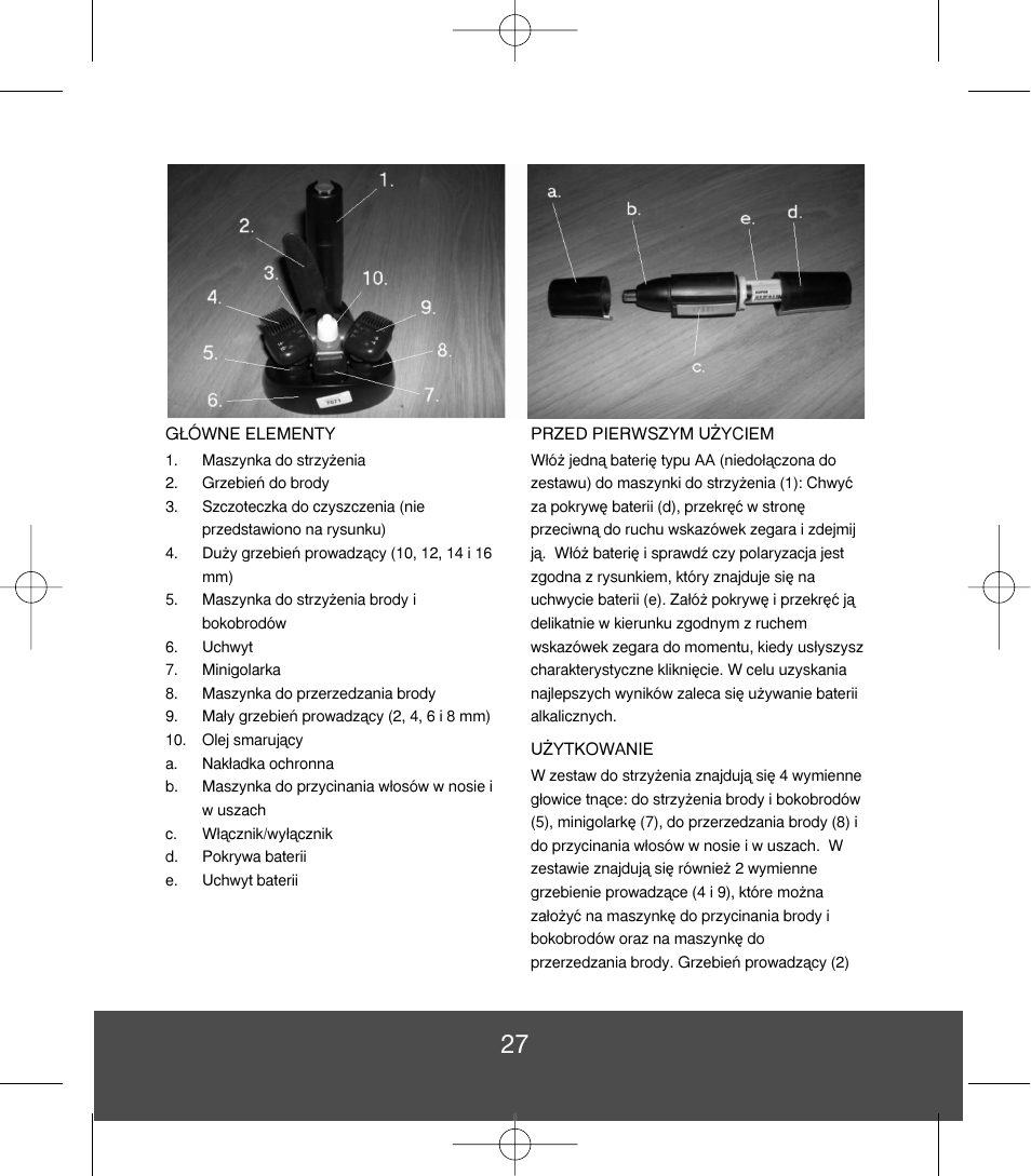 Melissa 638-135 User Manual | Page 27 / 33