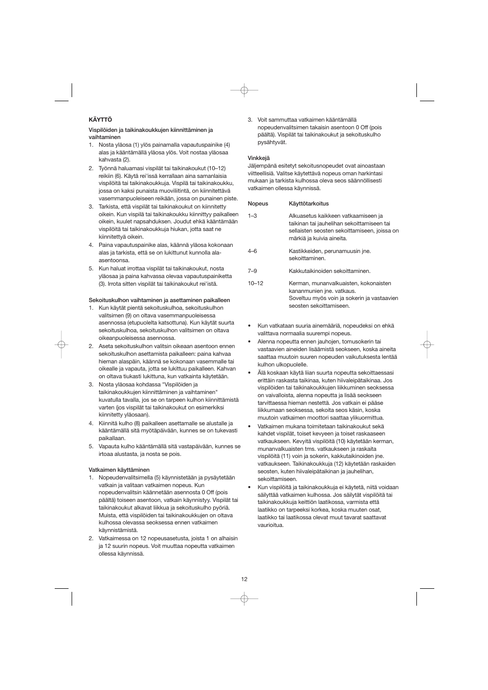 Melissa 246-009 User Manual | Page 12 / 28