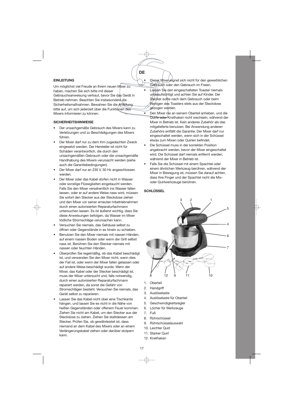 Melissa 246-009 User Manual | Page 17 / 28