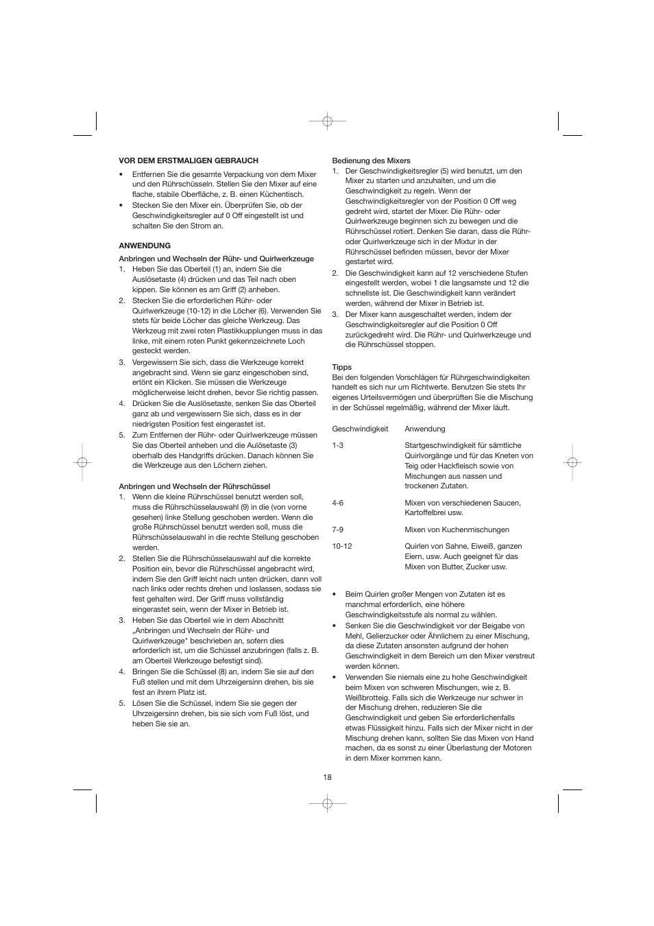 Melissa 246-009 User Manual | Page 18 / 28
