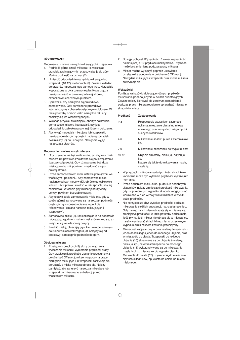 Melissa 246-009 User Manual | Page 21 / 28
