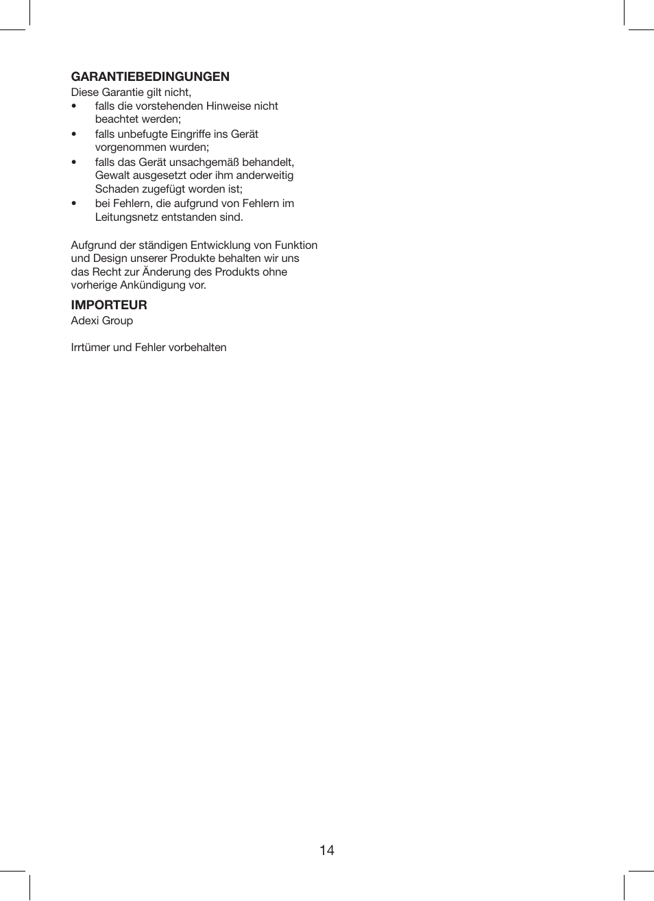Melissa Cordless Jug Kettle 245-035 User Manual | Page 14 / 19