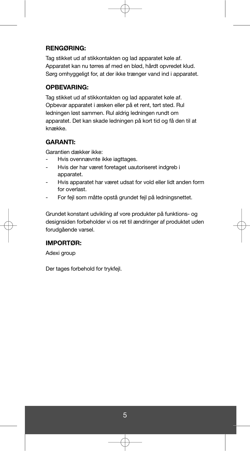 Melissa 635-076 User Manual | Page 5 / 17