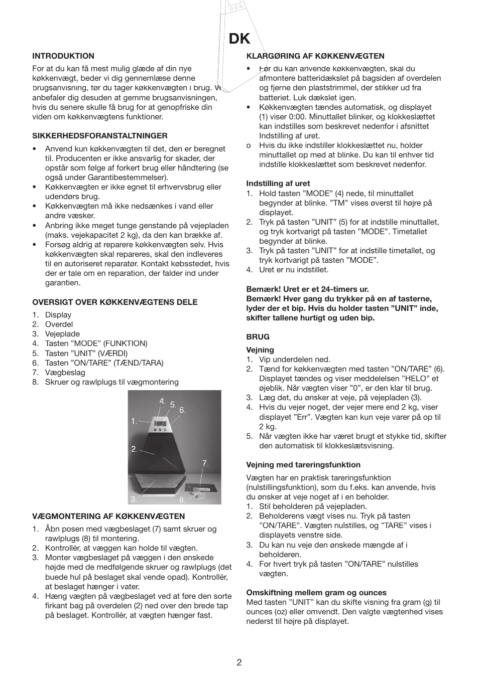 Melissa 246-021 User Manual | Page 2 / 17