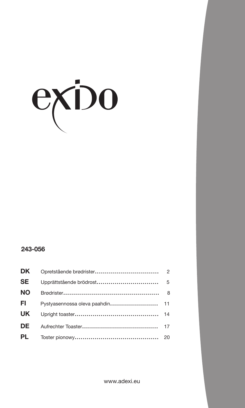 Melissa 243-056 User Manual | 23 pages