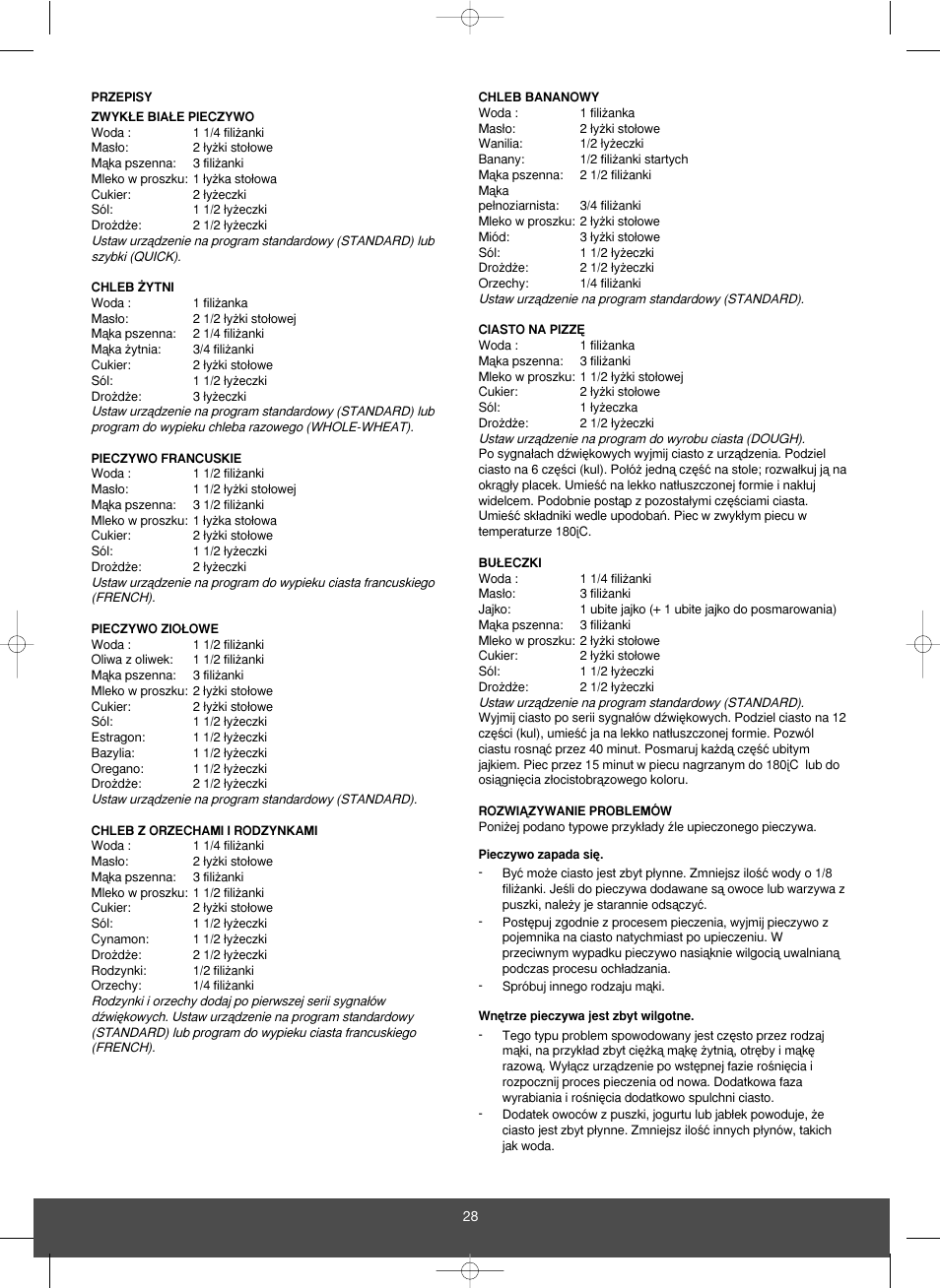 Melissa 643-032 User Manual | Page 28 / 34