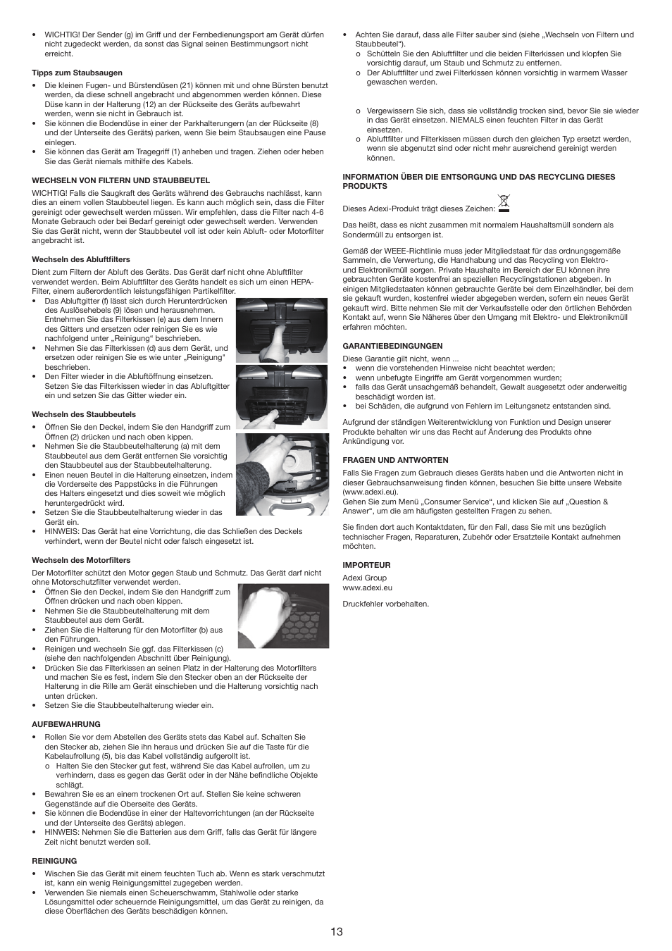 Melissa 240-015 User Manual | Page 13 / 16