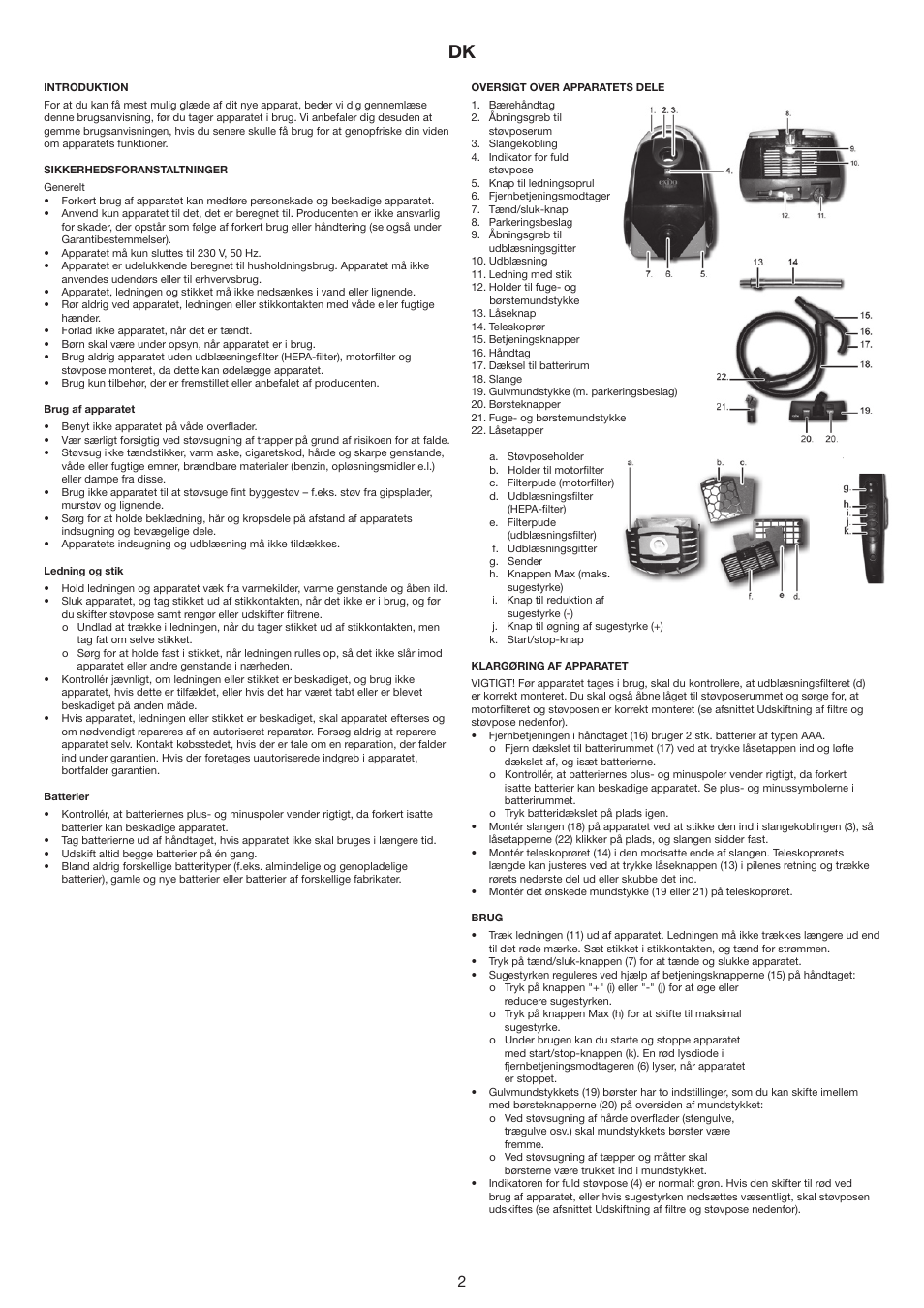 Melissa 240-015 User Manual | Page 2 / 16