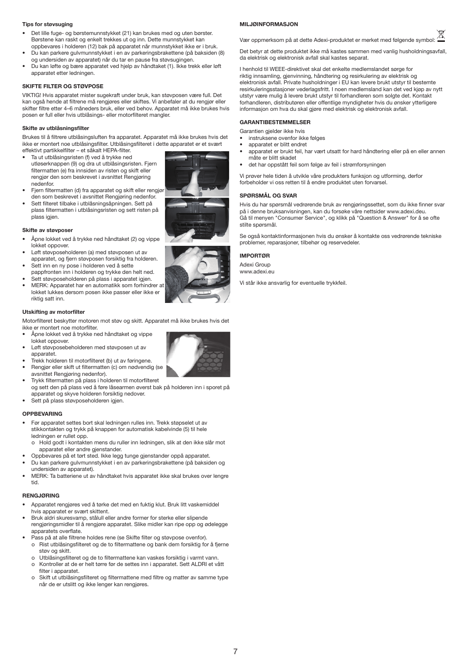 Melissa 240-015 User Manual | Page 7 / 16