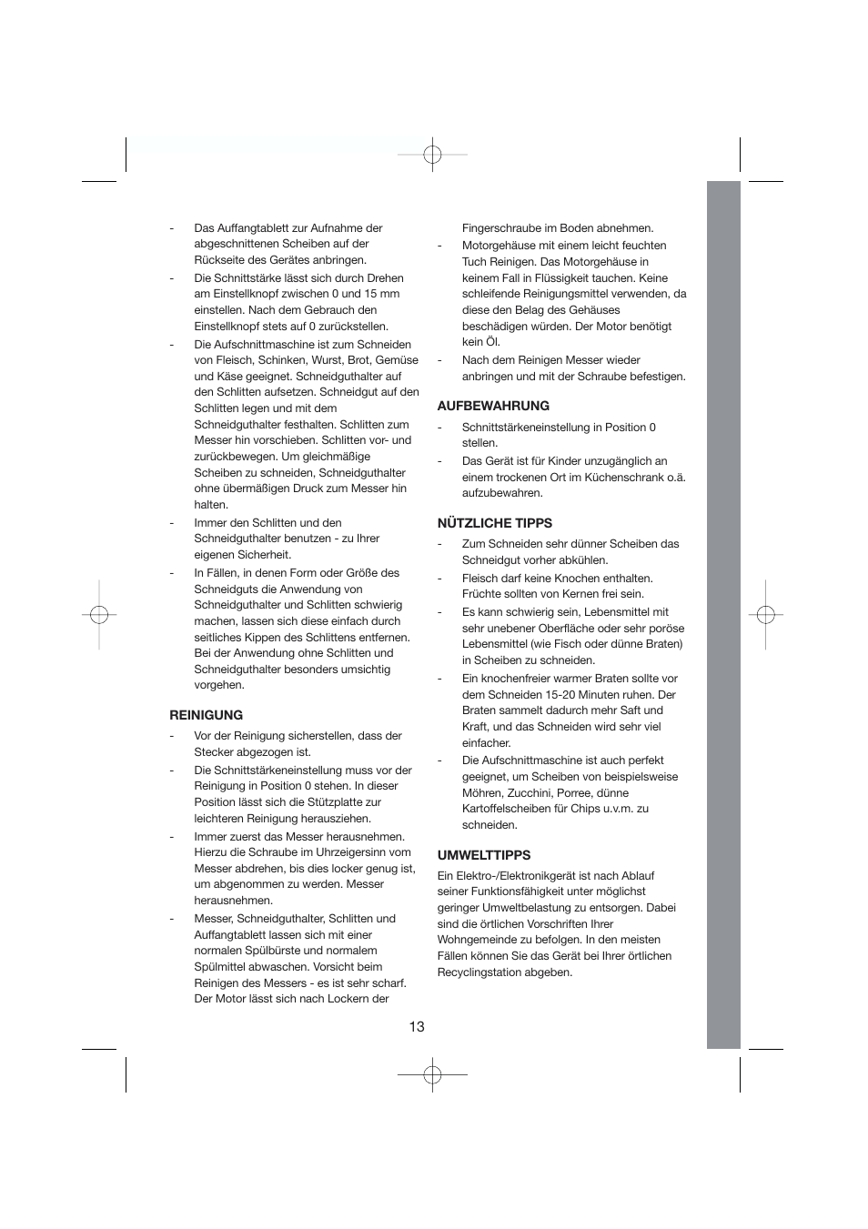 Melissa 246-006 User Manual | Page 13 / 20