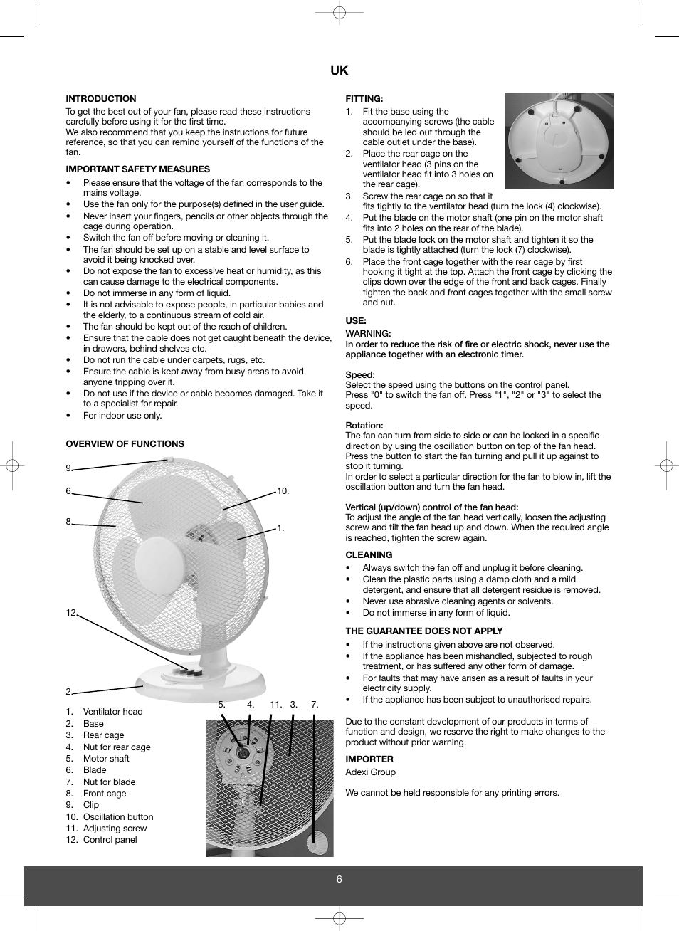 Melissa 671-106 User Manual | Page 6 / 13
