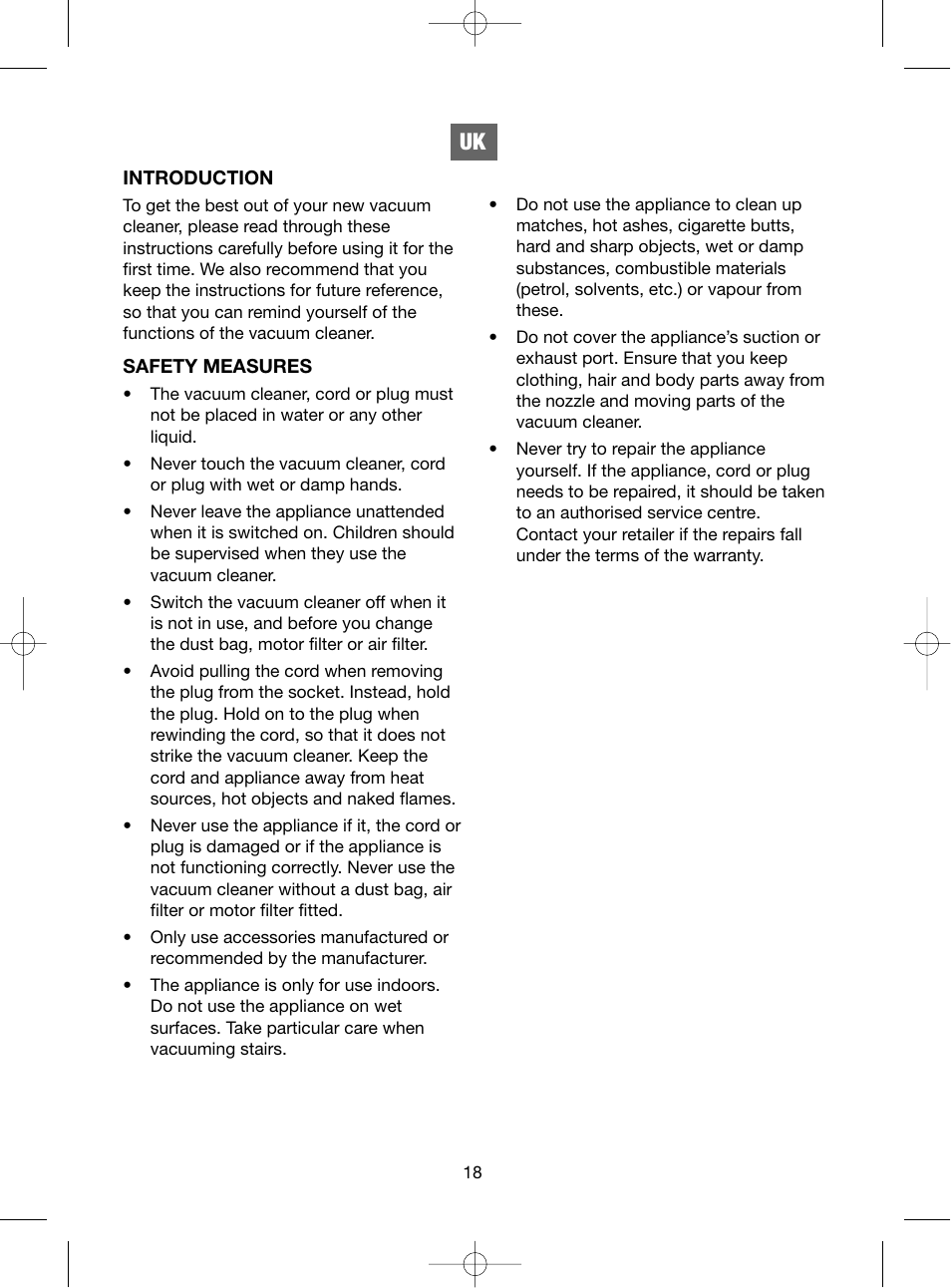 Melissa 640-062 User Manual | Page 18 / 37