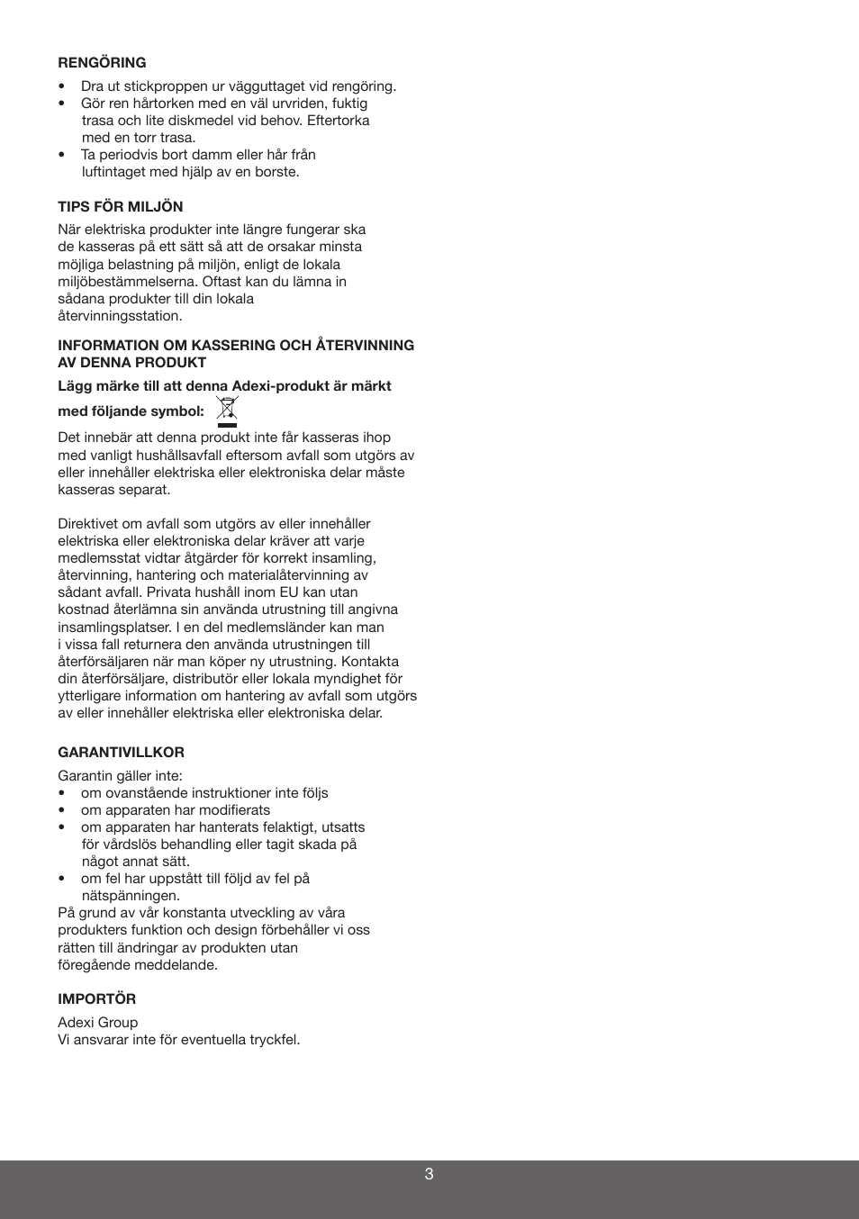Melissa 635-102 User Manual | Page 3 / 18