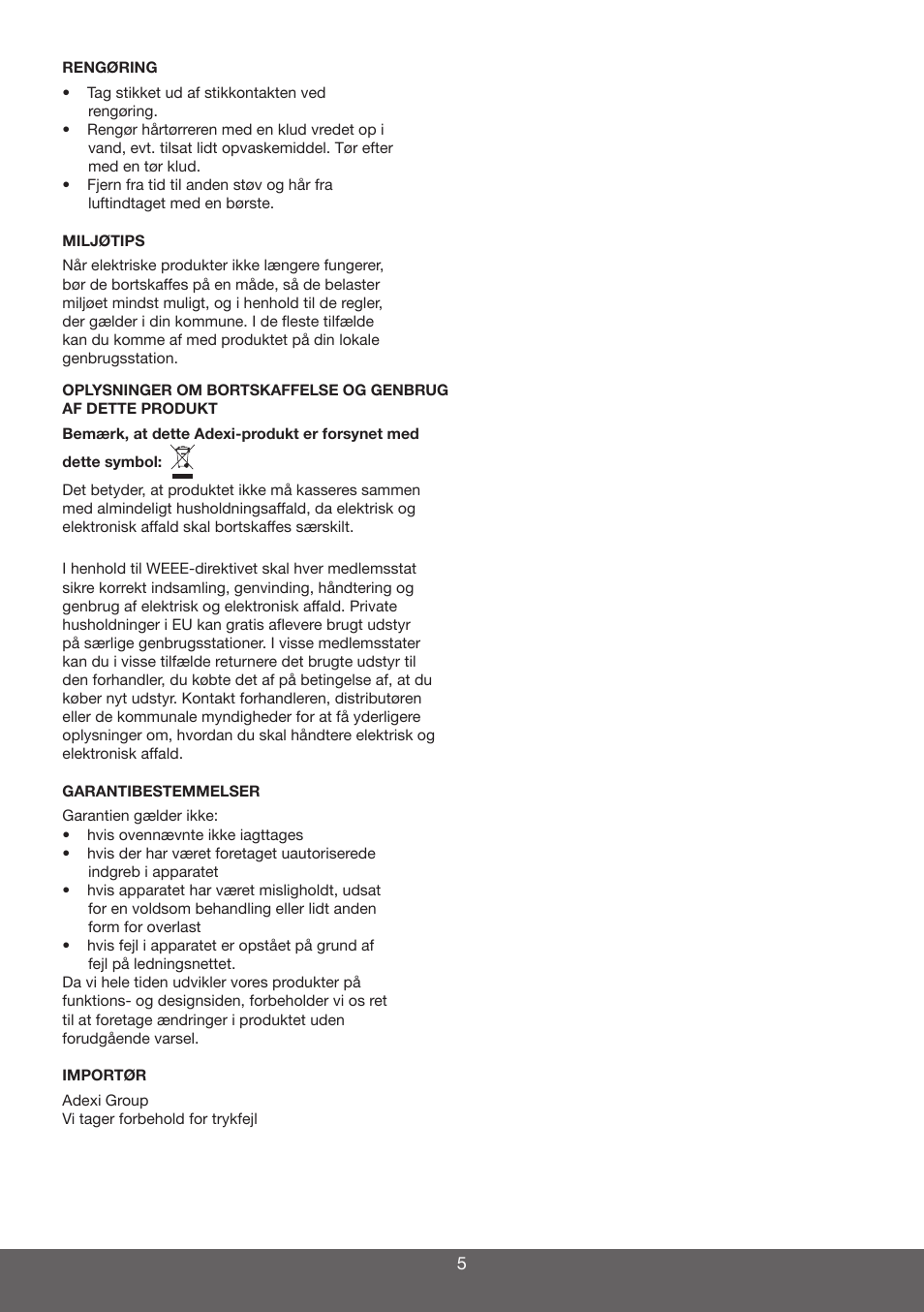 Melissa 635-102 User Manual | Page 5 / 18