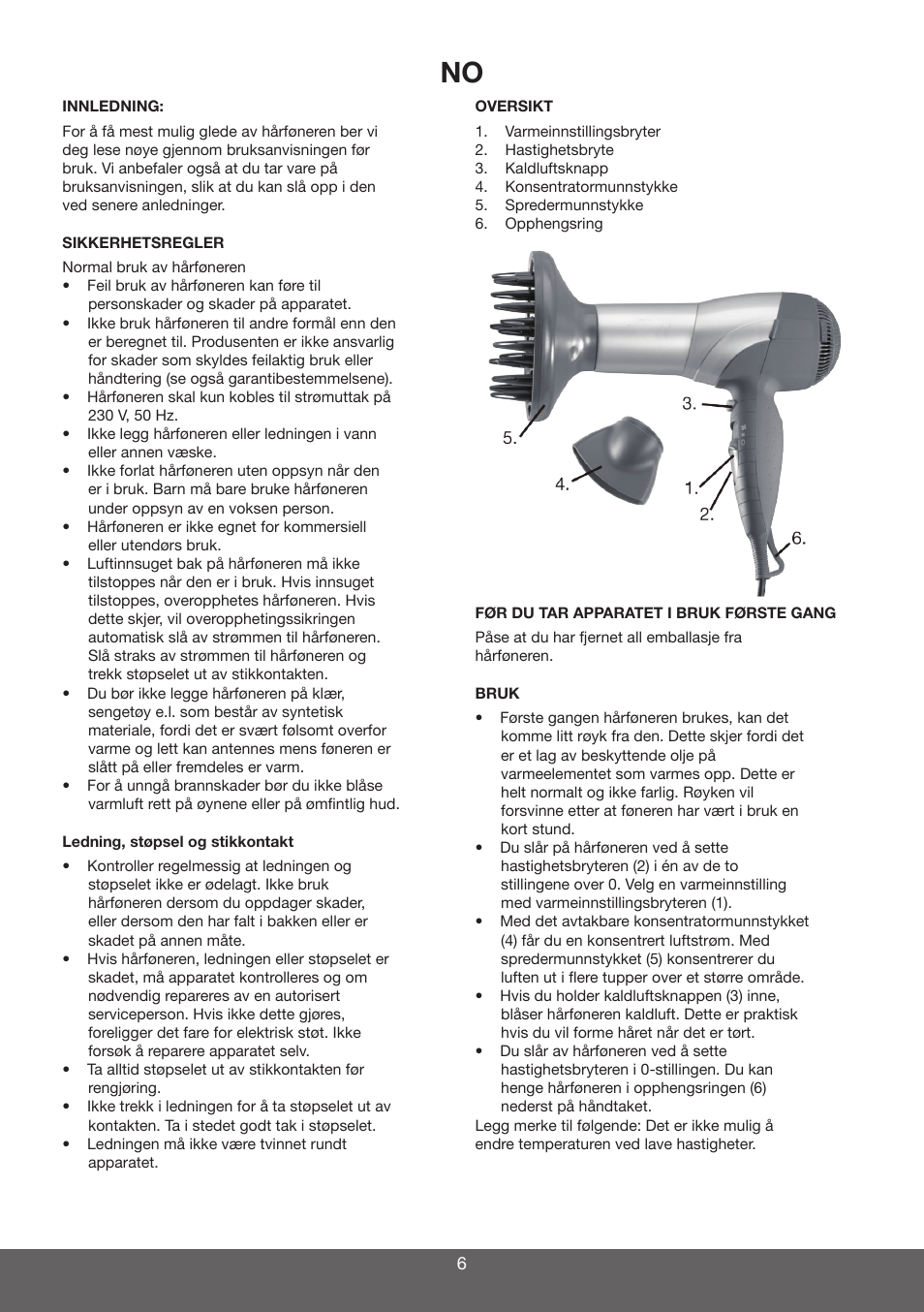 Melissa 635-102 User Manual | Page 6 / 18