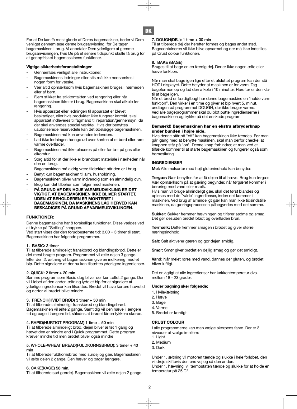 Melissa 743-066 User Manual | Page 2 / 25