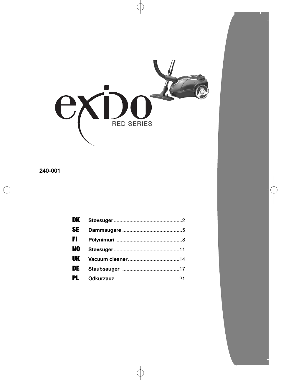 Melissa 240-001 User Manual | 24 pages