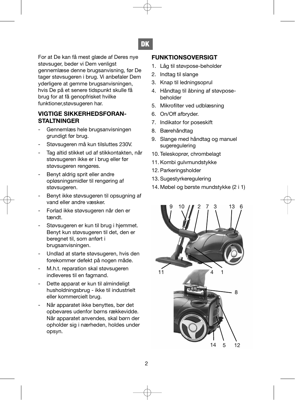 Melissa 240-001 User Manual | Page 2 / 24