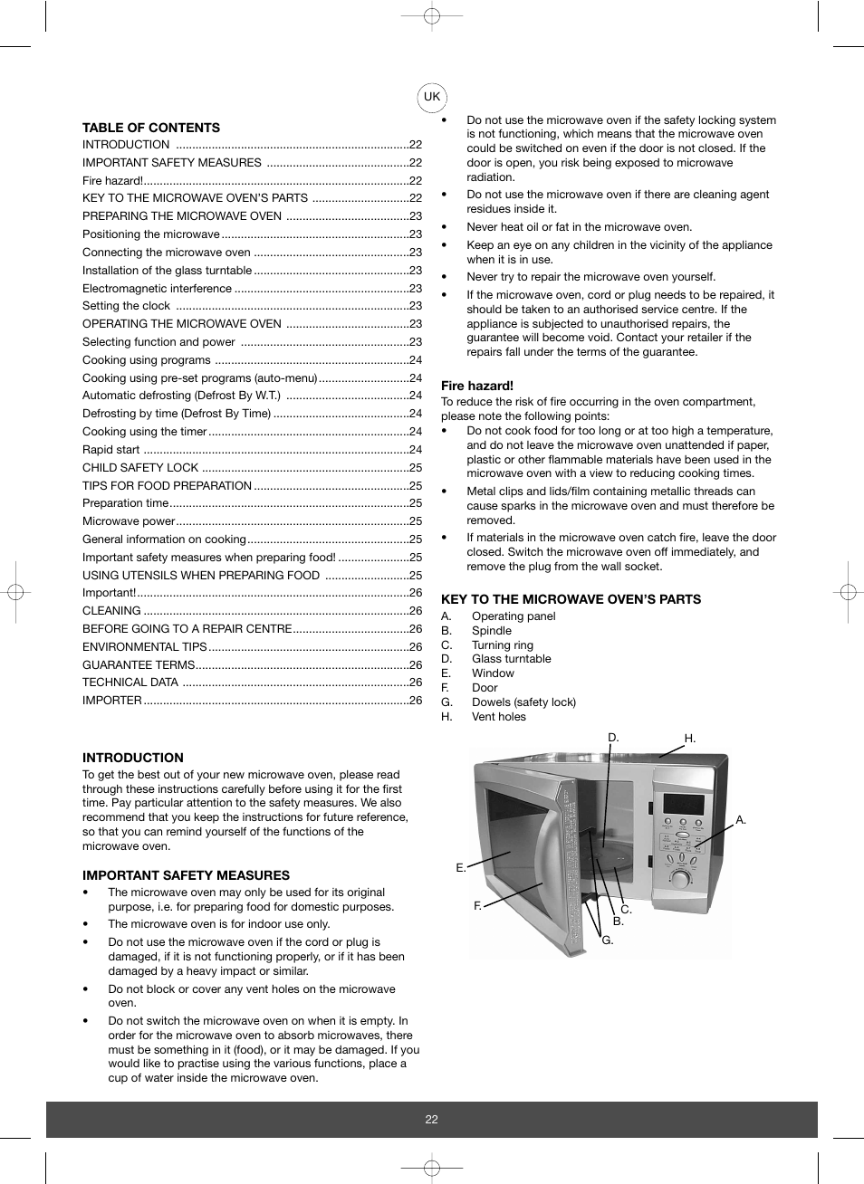 Melissa 653-082 User Manual | Page 22 / 45