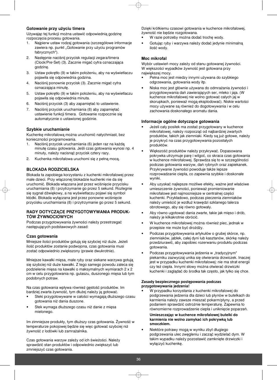 Melissa 653-082 User Manual | Page 36 / 45