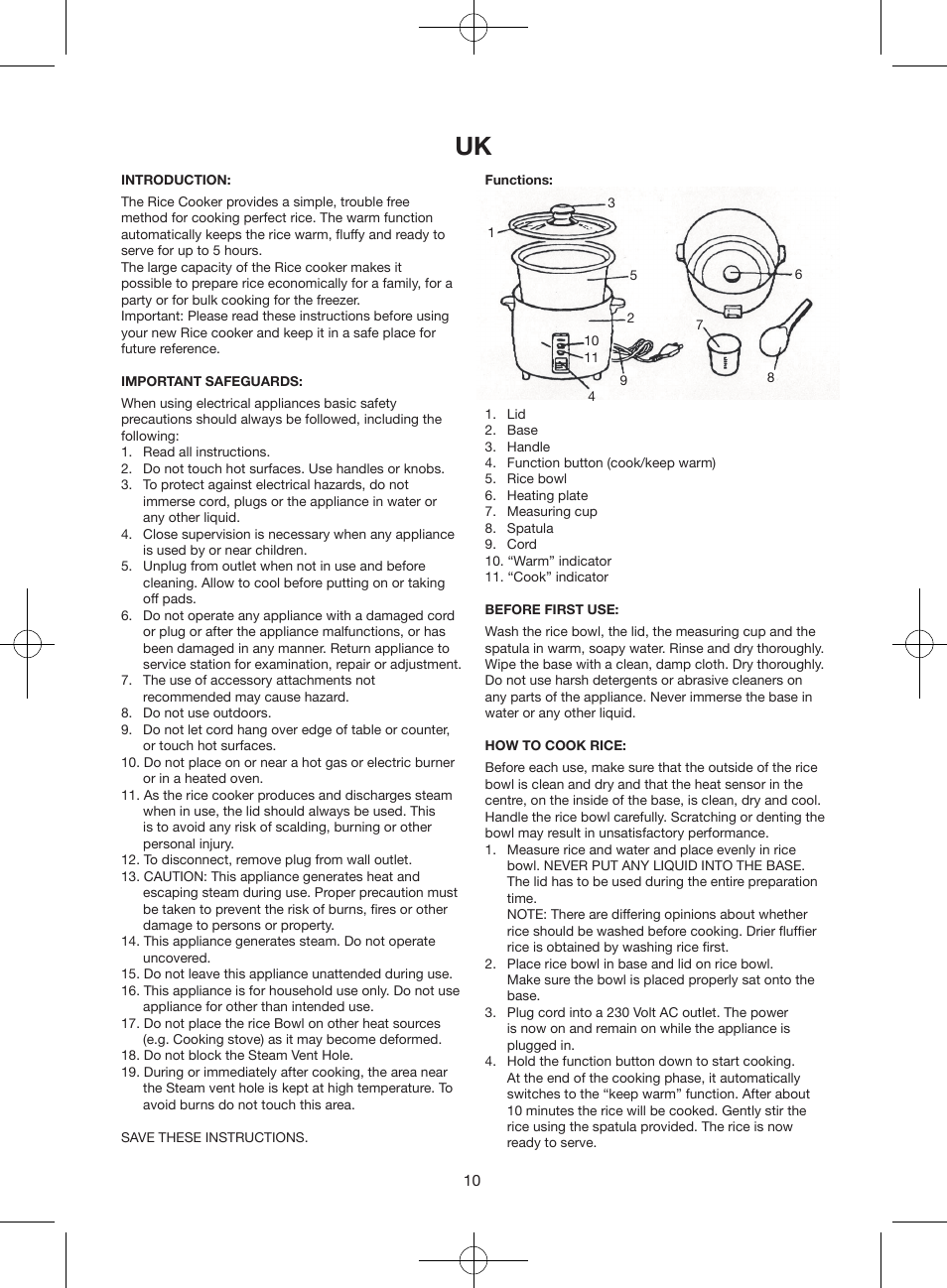 Melissa 643-039 User Manual | Page 10 / 16