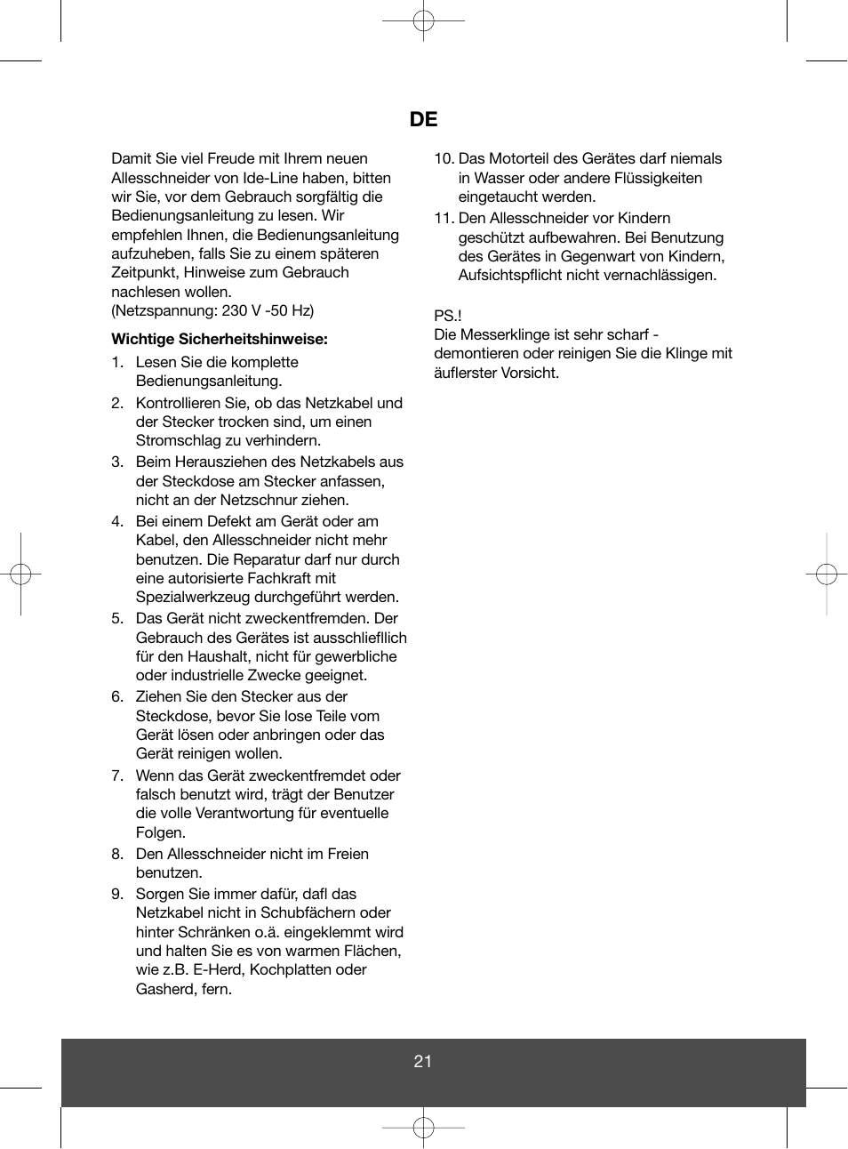 Melissa 646-040 User Manual | Page 21 / 34