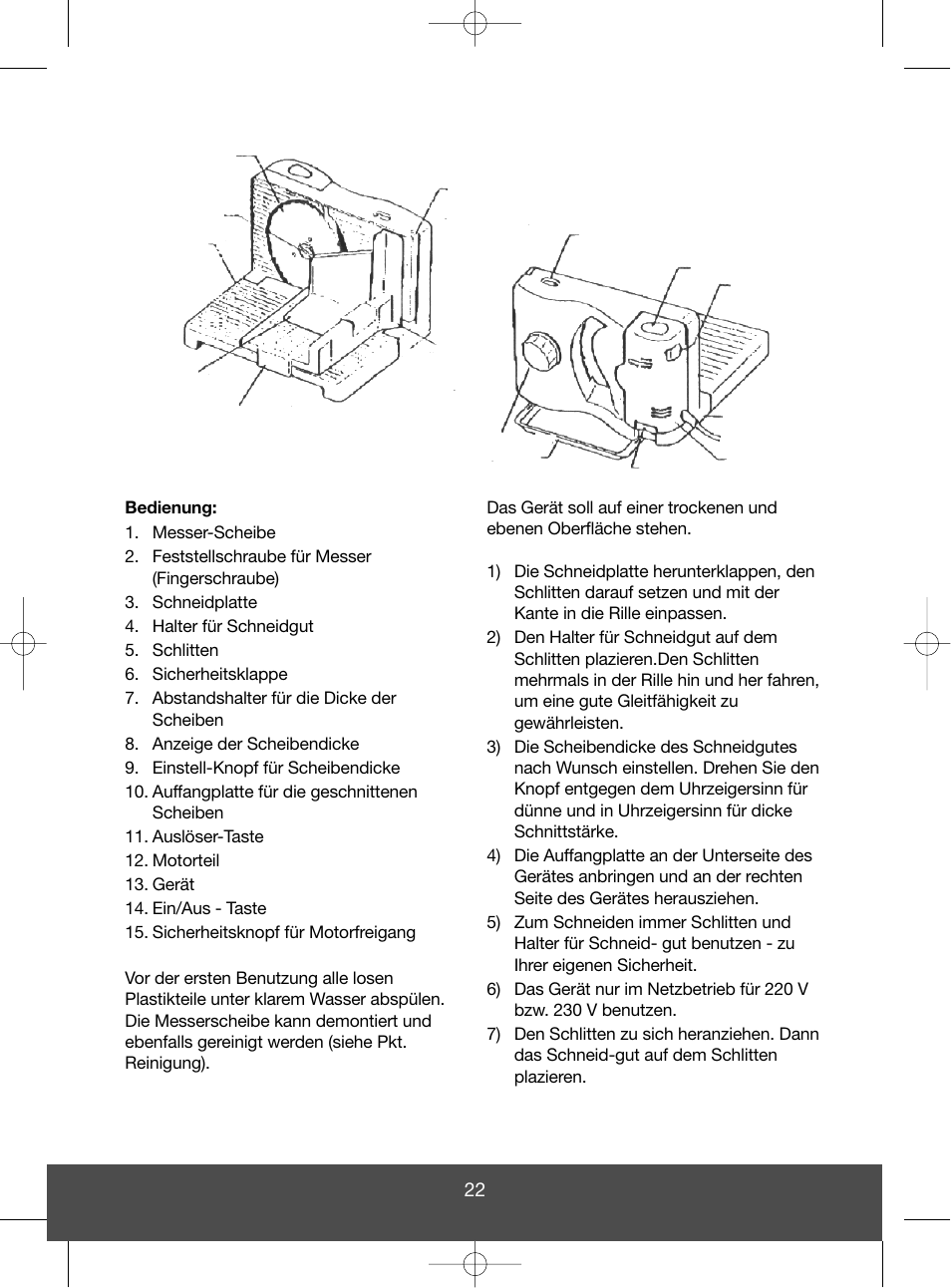 Melissa 646-040 User Manual | Page 22 / 34