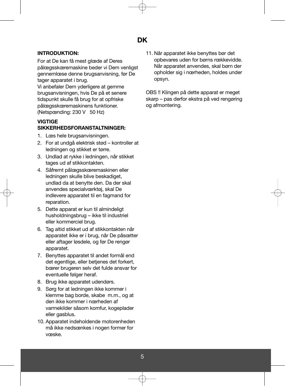 Melissa 646-040 User Manual | Page 5 / 34