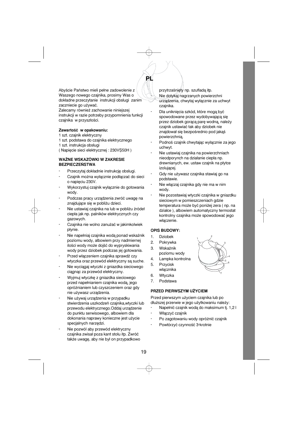 Melissa Cordless Jug Kettle 245-005 User Manual | Page 14 / 18