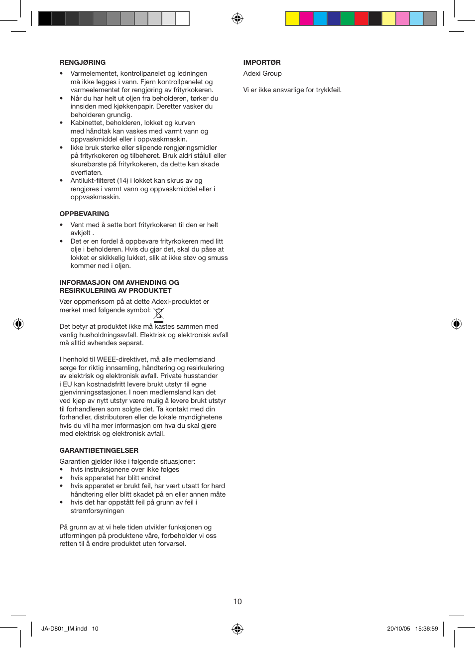 Melissa 243-019 User Manual | Page 10 / 26
