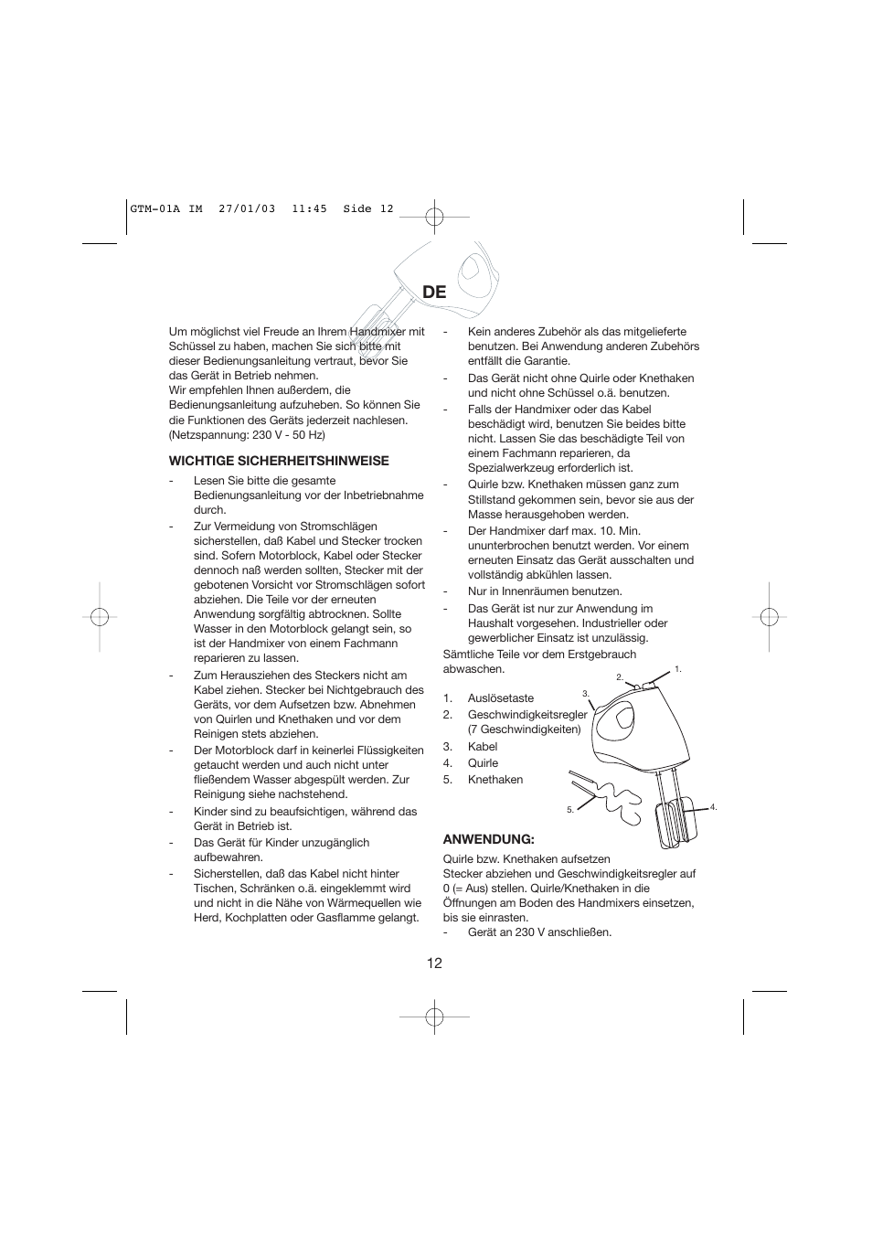 Melissa Chrome Series 246-003 User Manual | Page 12 / 20