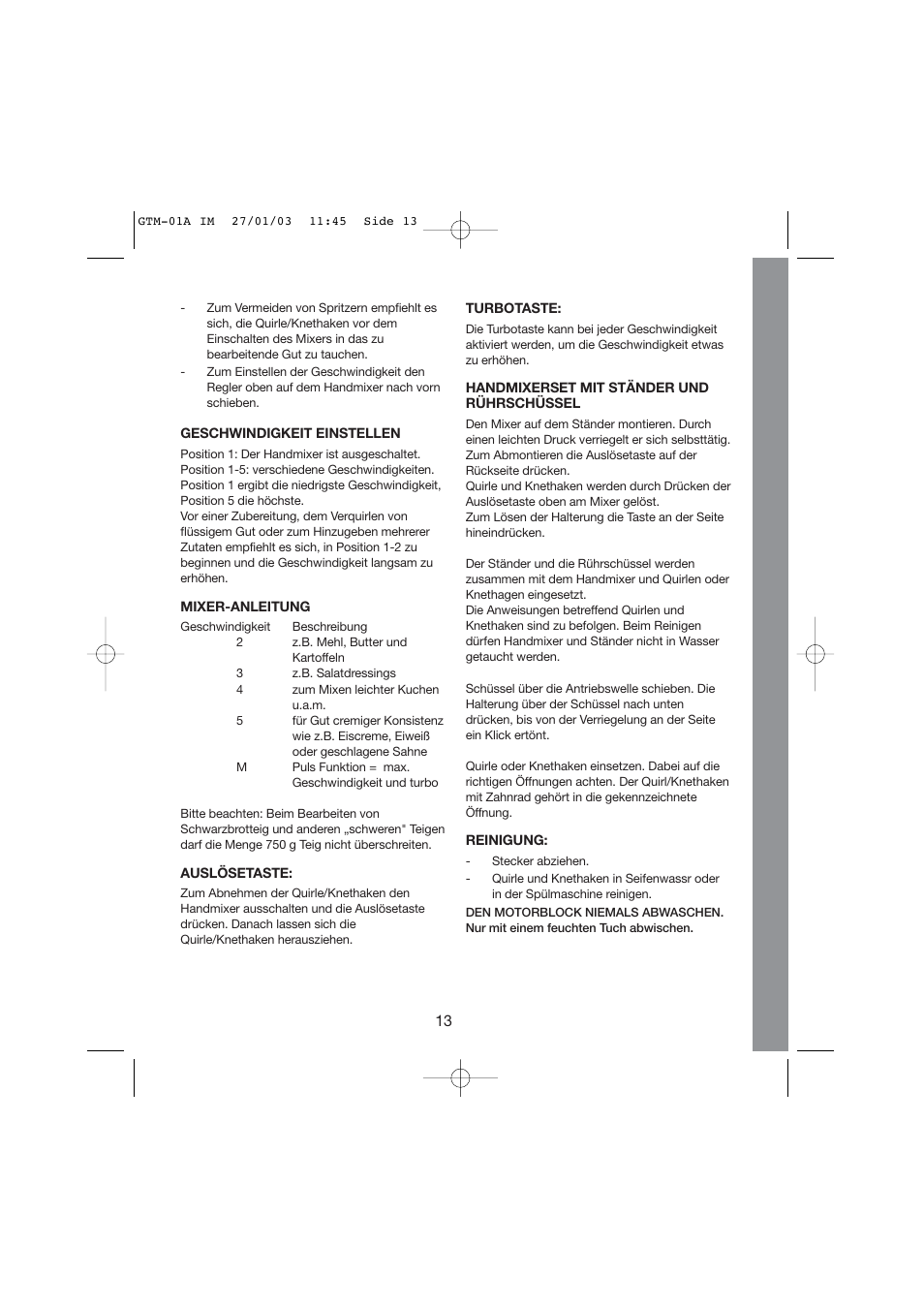 Melissa Chrome Series 246-003 User Manual | Page 13 / 20