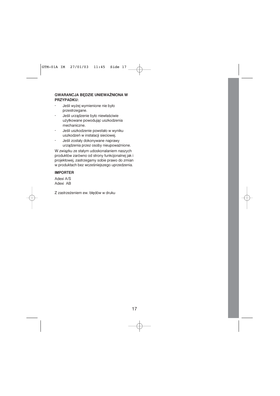 Melissa Chrome Series 246-003 User Manual | Page 17 / 20