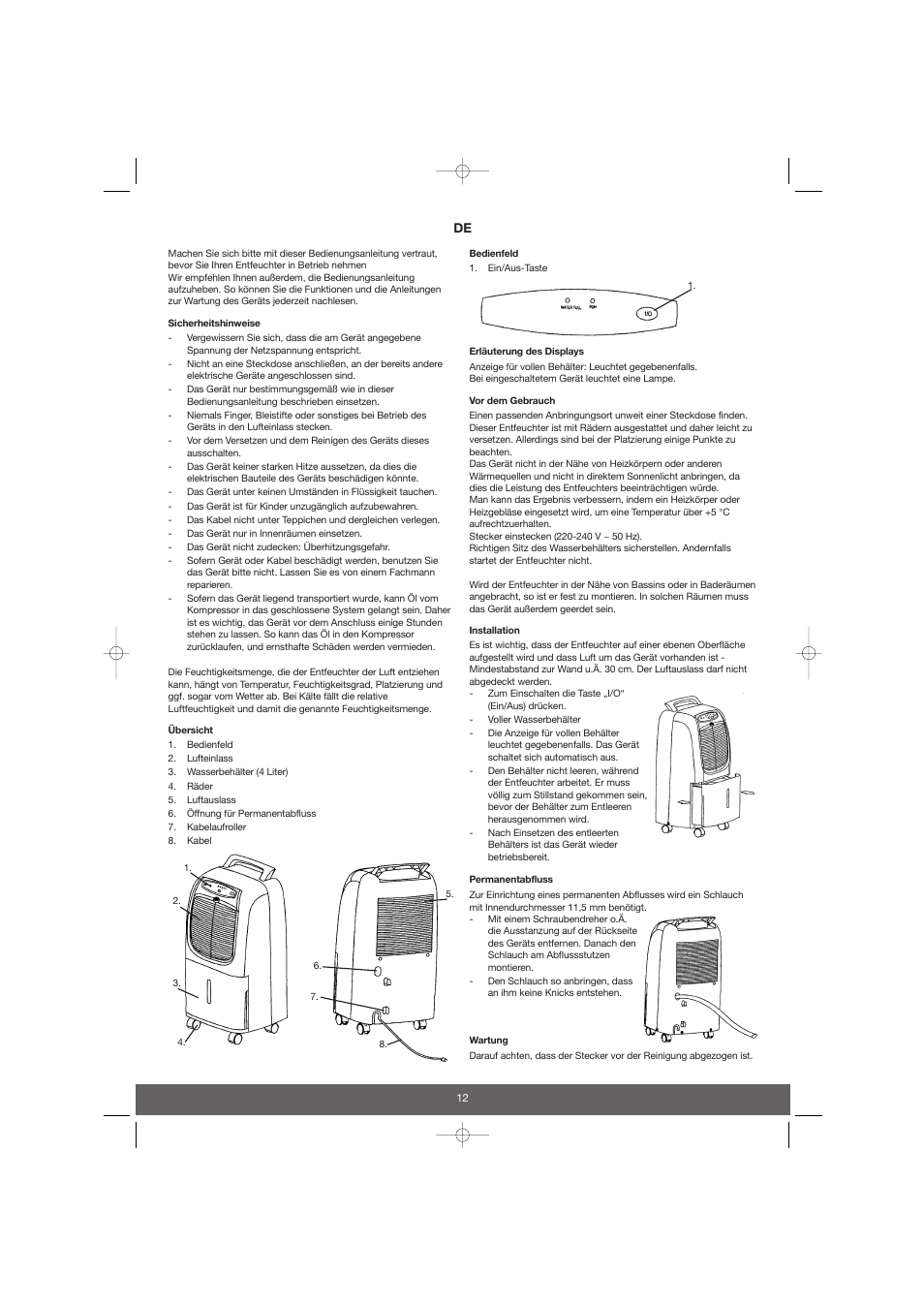 Melissa 676-001 User Manual | Page 12 / 19