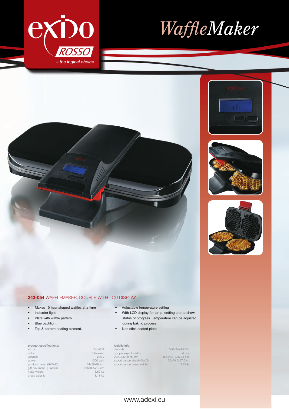 Melissa 243054 User Manual | 1 page