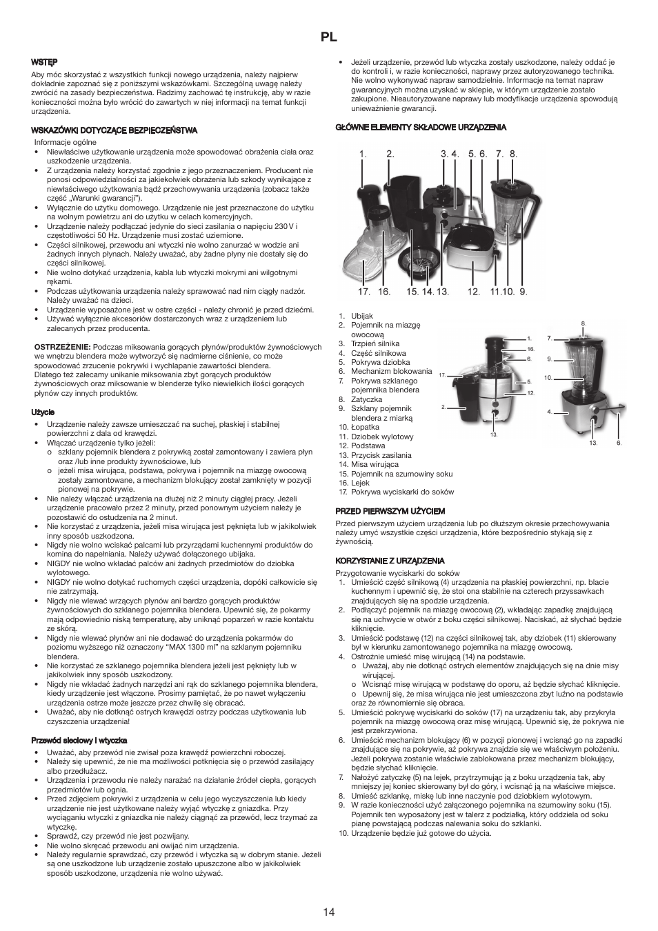 Melissa 644-007 User Manual | Page 14 / 16