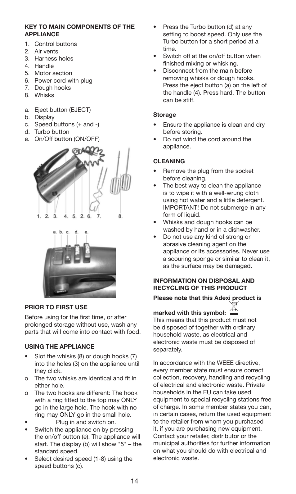Melissa 246-025 User Manual | Page 14 / 21