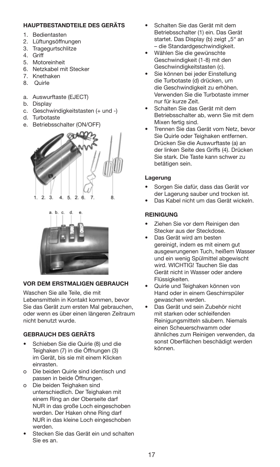 Melissa 246-025 User Manual | Page 17 / 21
