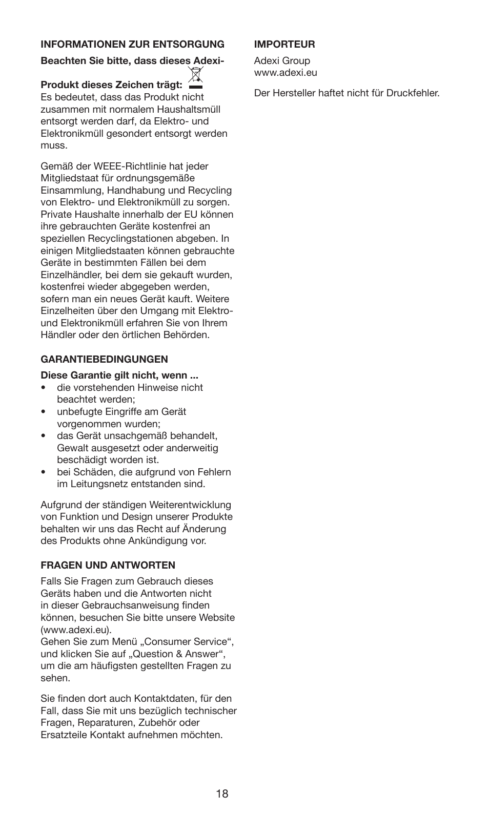 Melissa 246-025 User Manual | Page 18 / 21