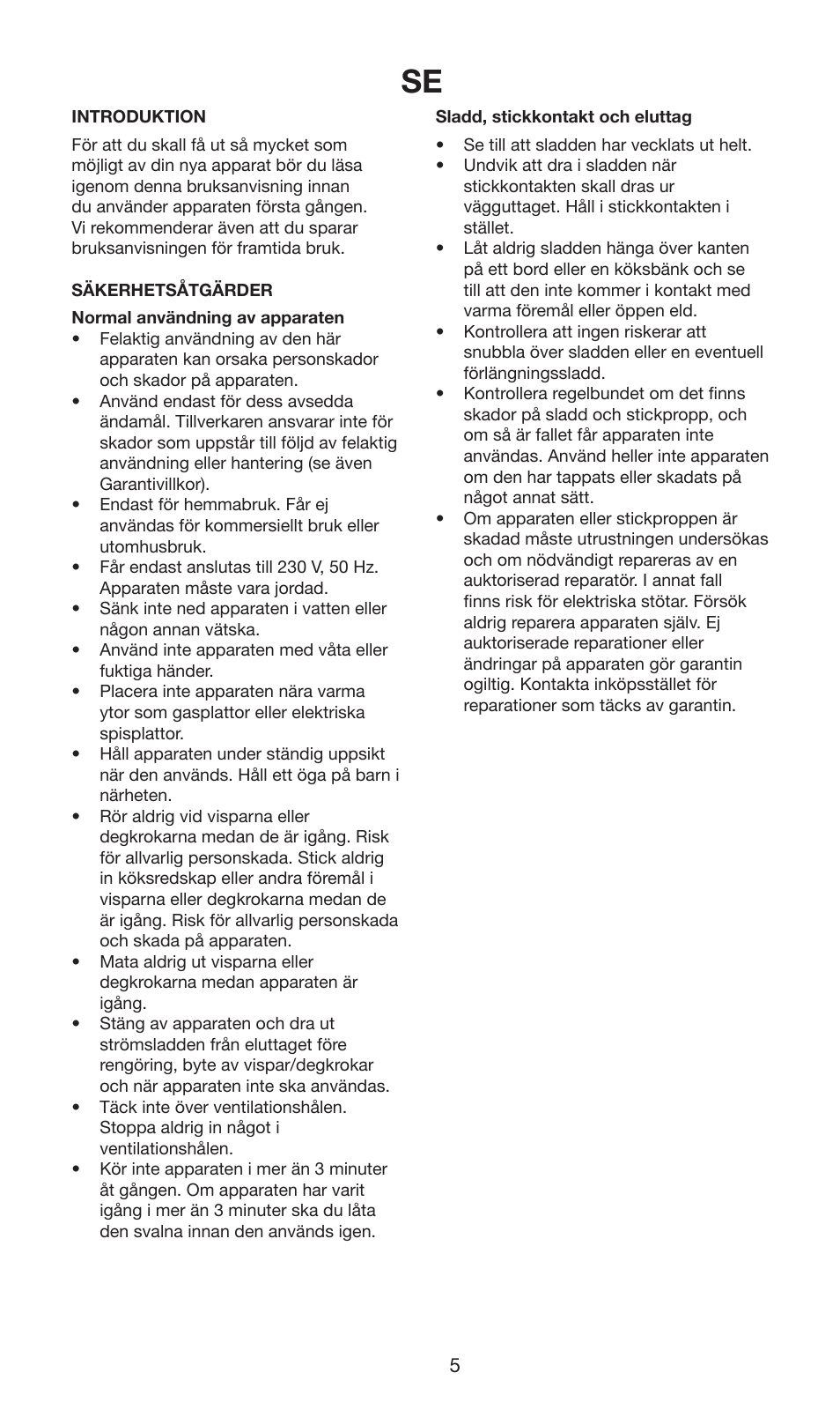Melissa 246-025 User Manual | Page 5 / 21