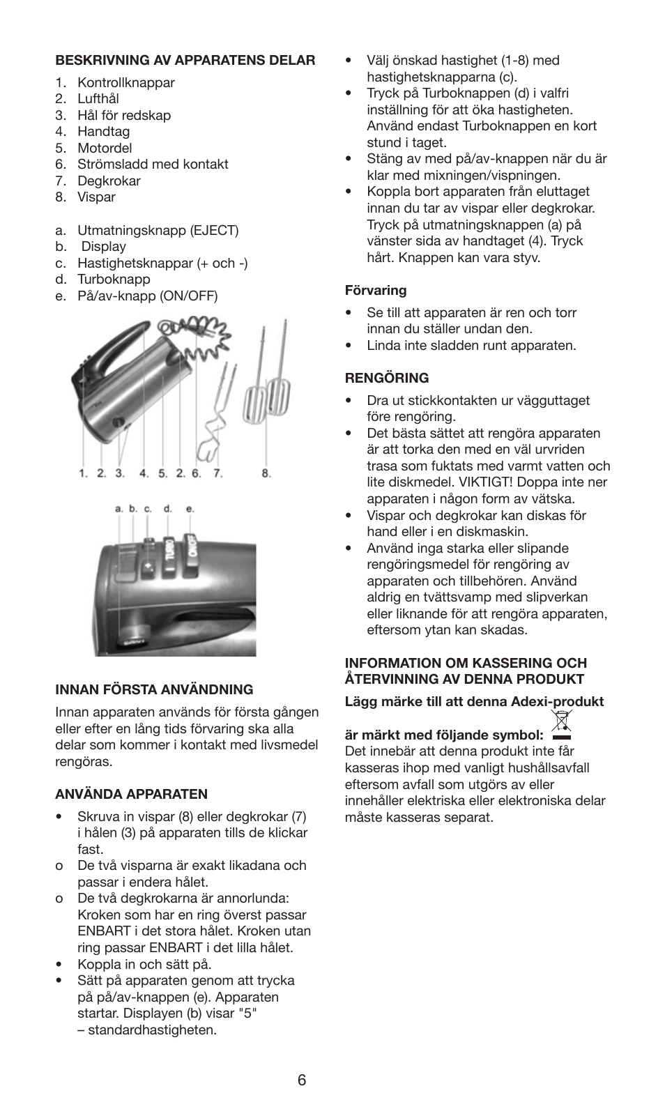 Melissa 246-025 User Manual | Page 6 / 21