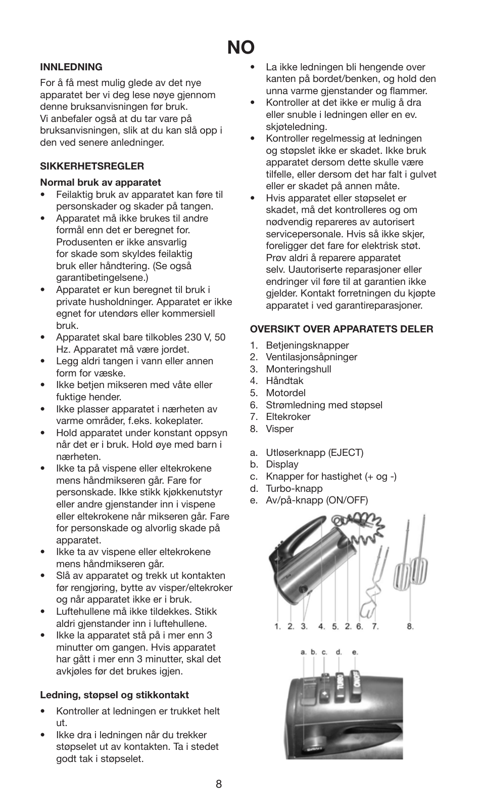 Melissa 246-025 User Manual | Page 8 / 21