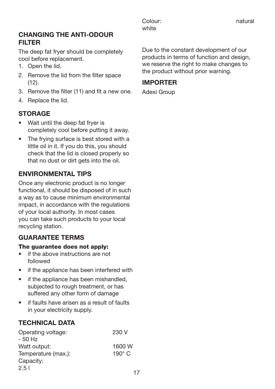 Melissa 743-194 User Manual | Page 17 / 25