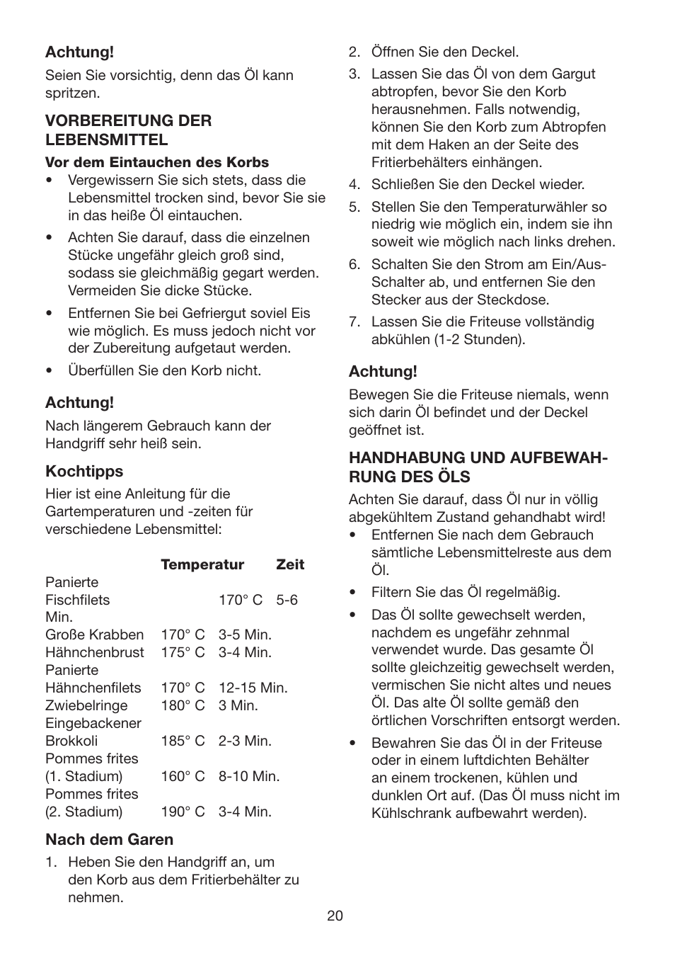 Melissa 743-194 User Manual | Page 20 / 25