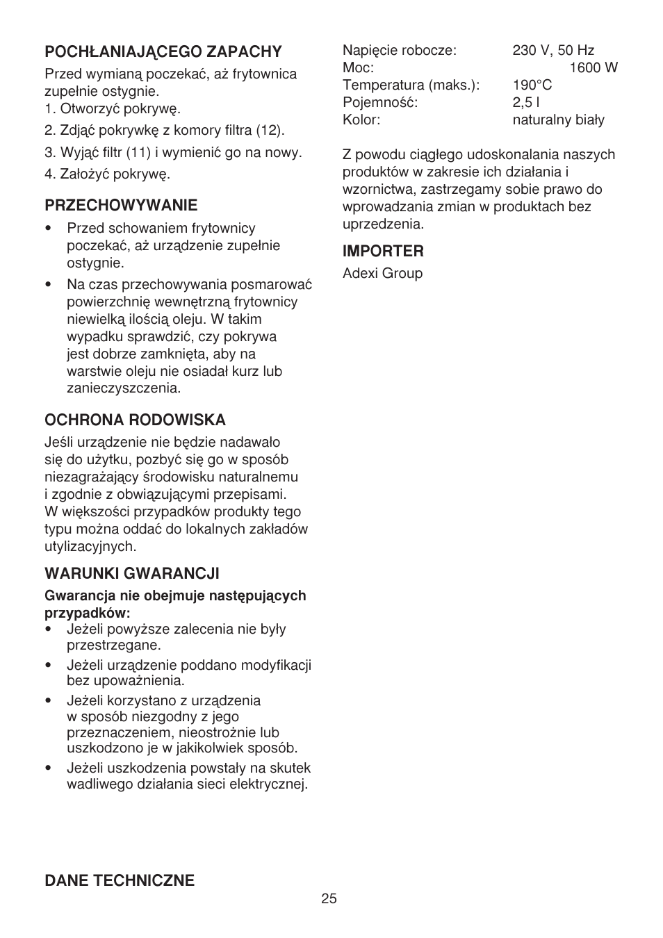 Melissa 743-194 User Manual | Page 25 / 25