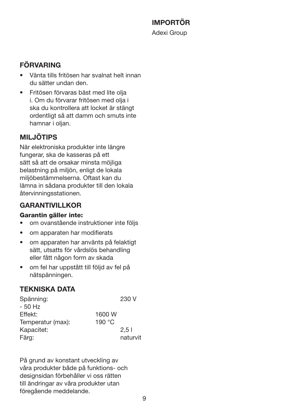 Melissa 743-194 User Manual | Page 9 / 25